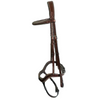 Grainge Eventing Bridle | Brown / Beige Piping