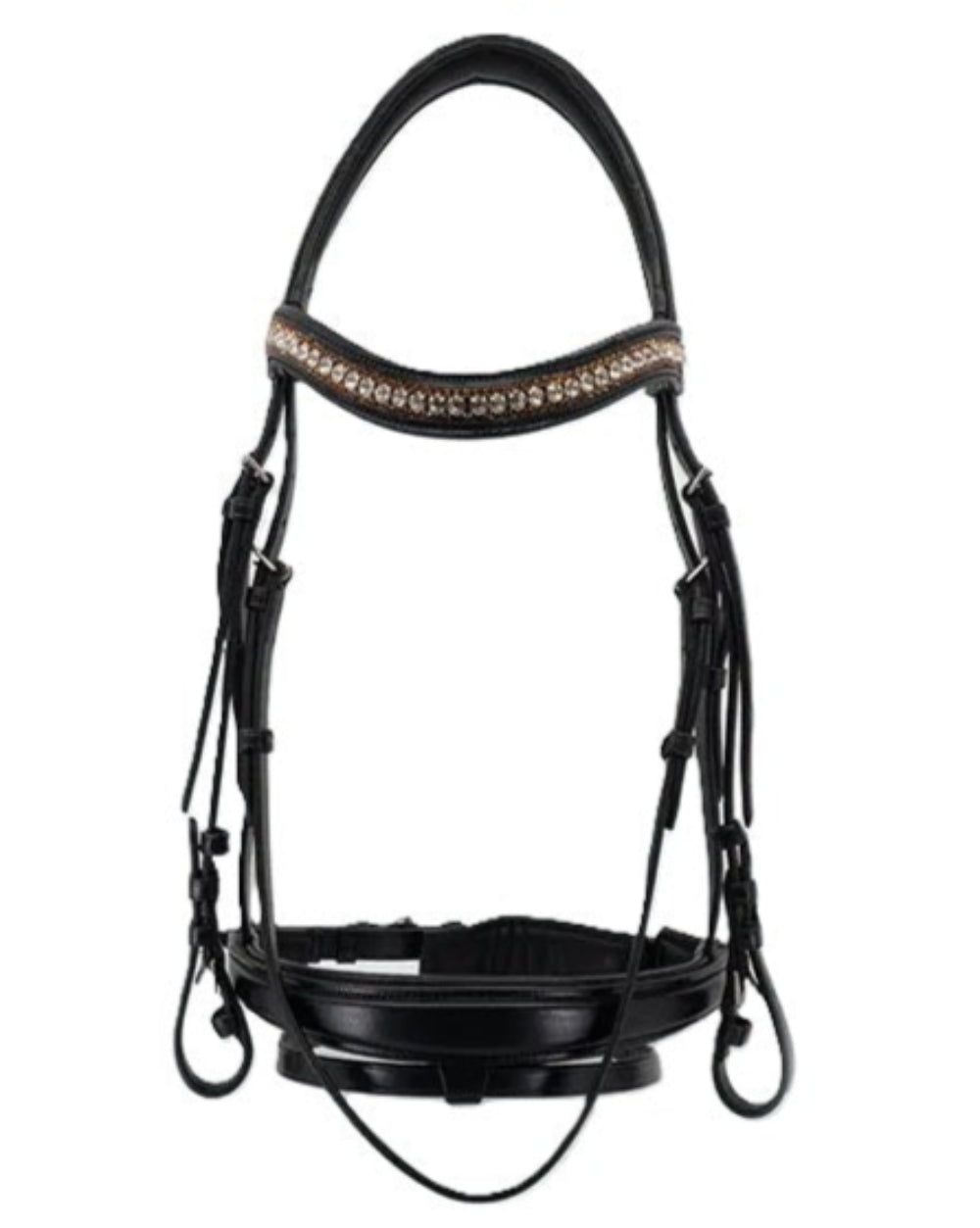 Grainge Dressage Bridle | Gold / Silver Browband