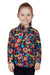 Hard Slog Kids Shirt | Elda | Half Placket | Multicolour
