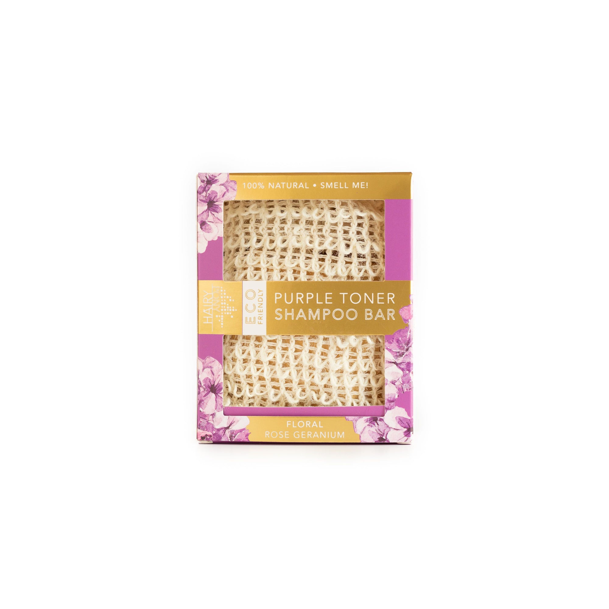 Hairy Pony Eco-Friendly Shampoo Bar | Purple | Floral Scent