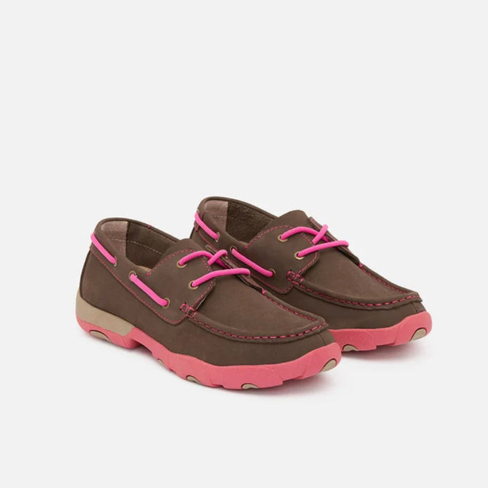 Baxter Womens Shoes | Indie Lace Up | Pink