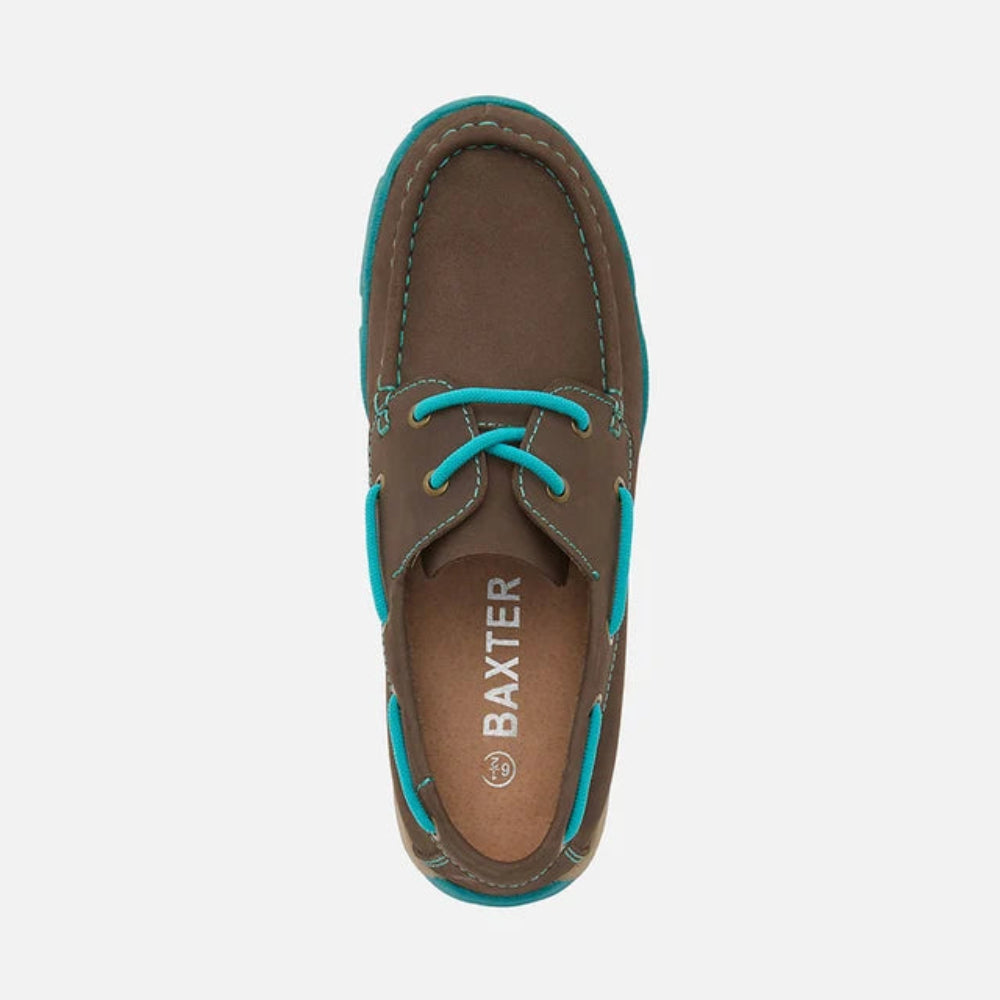 Baxter Womens Shoes | Indie Lace Up | Turquoise