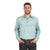 Just Country Mens Cameron Shirt | Half Button | Reef