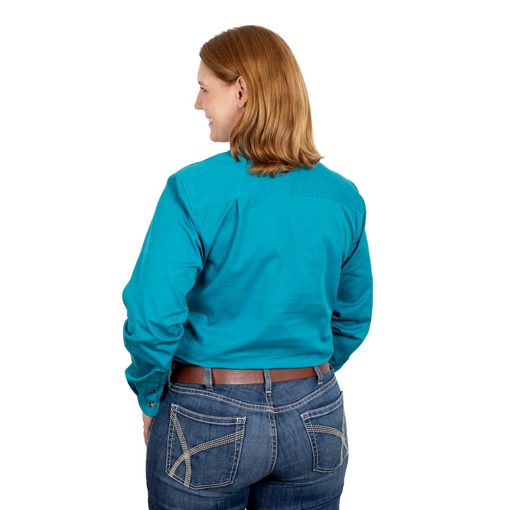 Just Country Womens Brooke Shirt | Full Button | Ocean