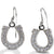 Kelly Herd Jewellery | Horseshoe Dangle Earrings | Sterling Silver