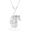 Kelly Herd Jewellery | Mare and Foal Necklace | Sterling Silver
