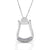 Kelly Herd Jewellery | Stone Base Oxbow Necklace | Sterling Silver