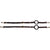 Nylon Side Reins with Rubber Rings