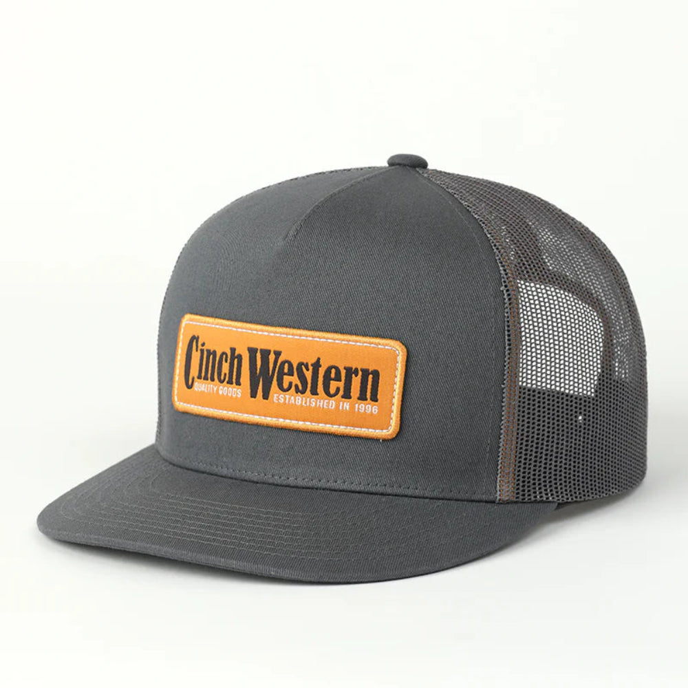Cinch Trucker Cap | Western | FlexFit Grey