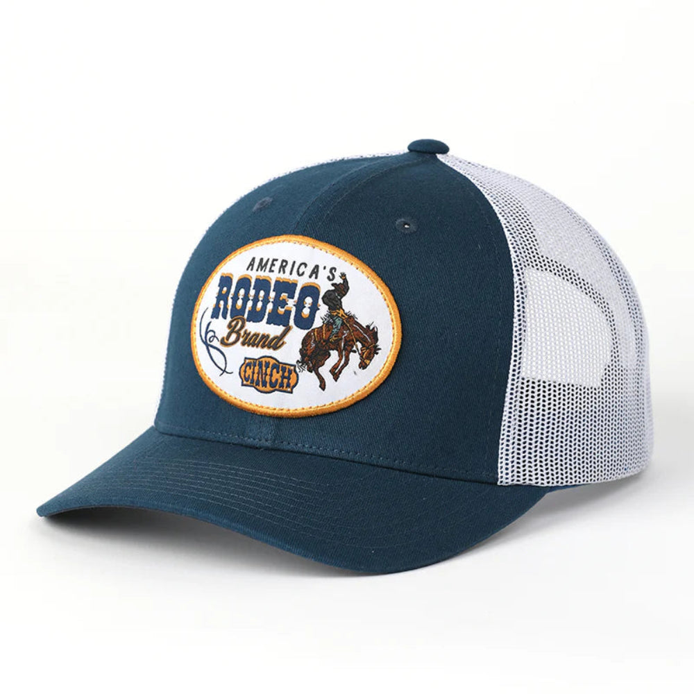 Cinch Trucker Cap | American Rodeo | FlexFit Blue