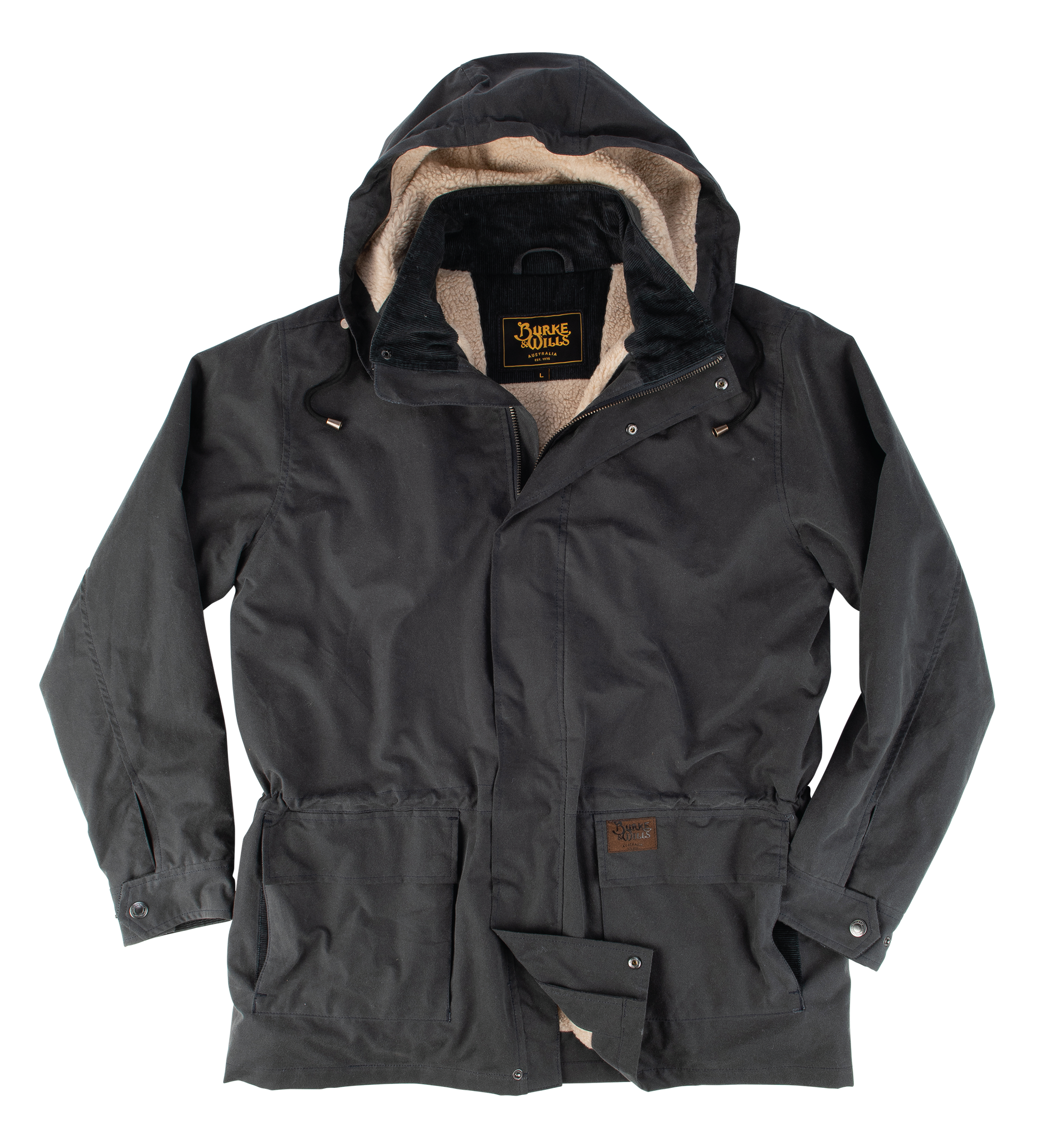 Burke And Wills Mens Jacket | Cooper | Gravel