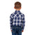 Pure Western Boys Shirt | Mitchell | Blue / Black