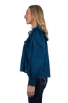 Pure Western Womens Blouse | Pippa | Blue