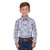 Pure Western Kids Shirt | Lucas | White / Blue