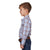 Pure Western Kids Shirt | Lucas | White / Blue