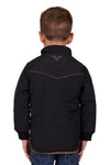 Pure Western Boys Jacket | Tommy | Black