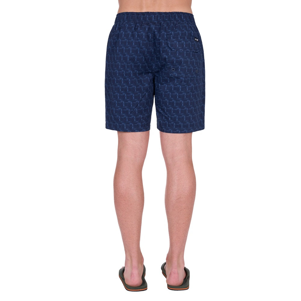 Pure Western Mens Boardshorts | Corey | Navy
