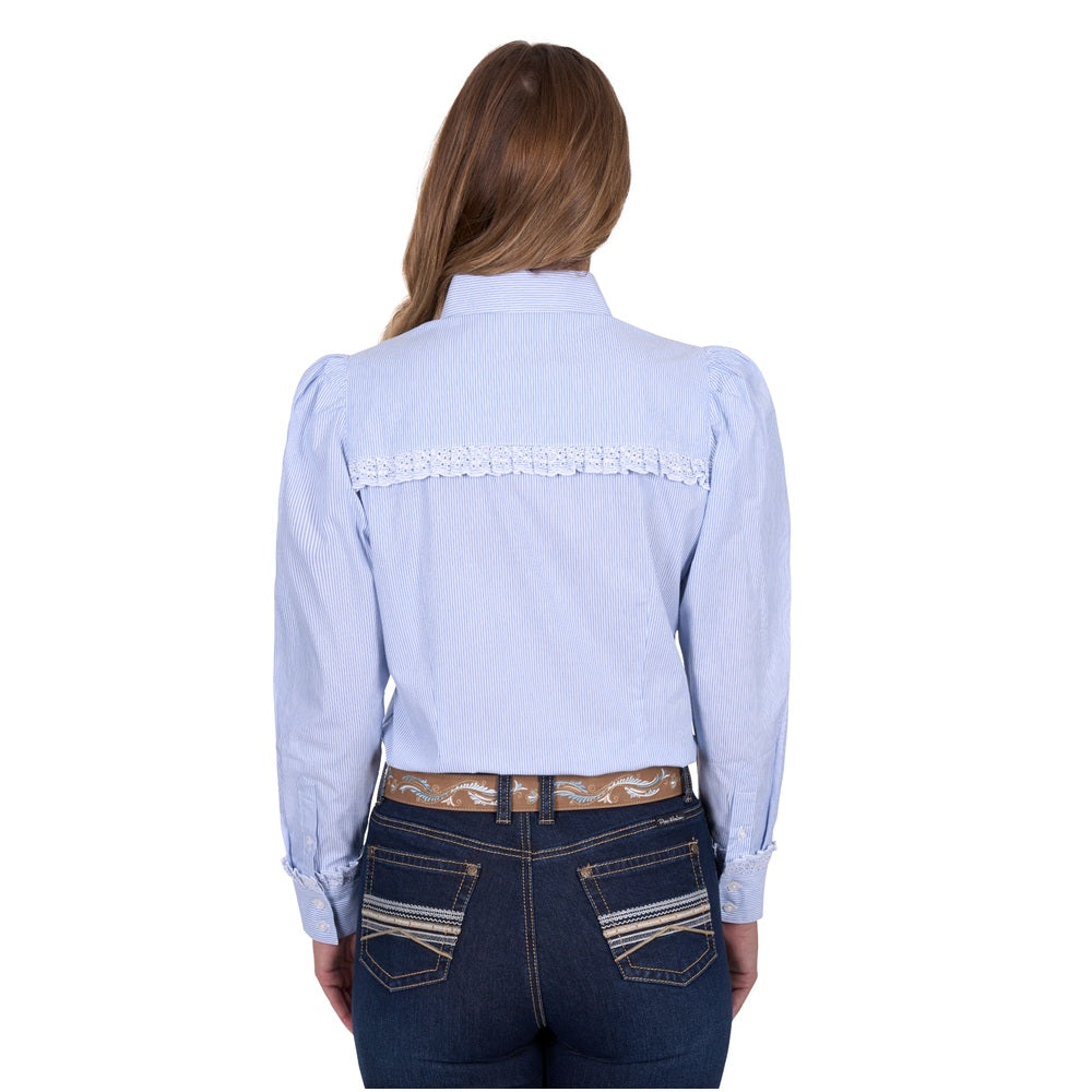 Pure Western Womens Shirt | Lexi | Blue
