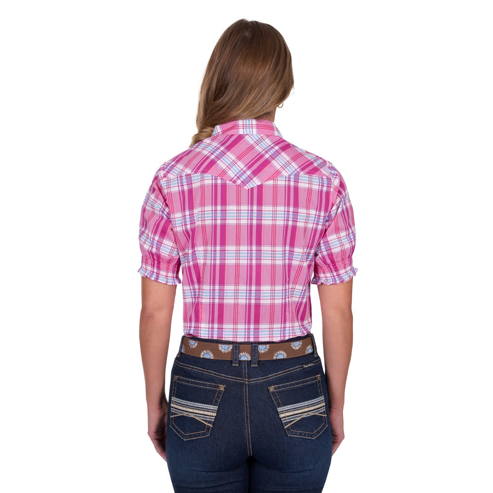 Pure Western Womens Shirt | Leni | Pink
