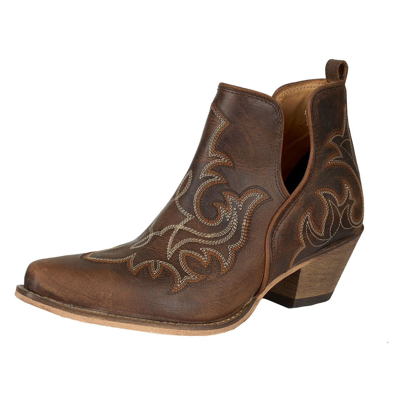 Pure Western Women Boots | Bodie | Waxy Brown