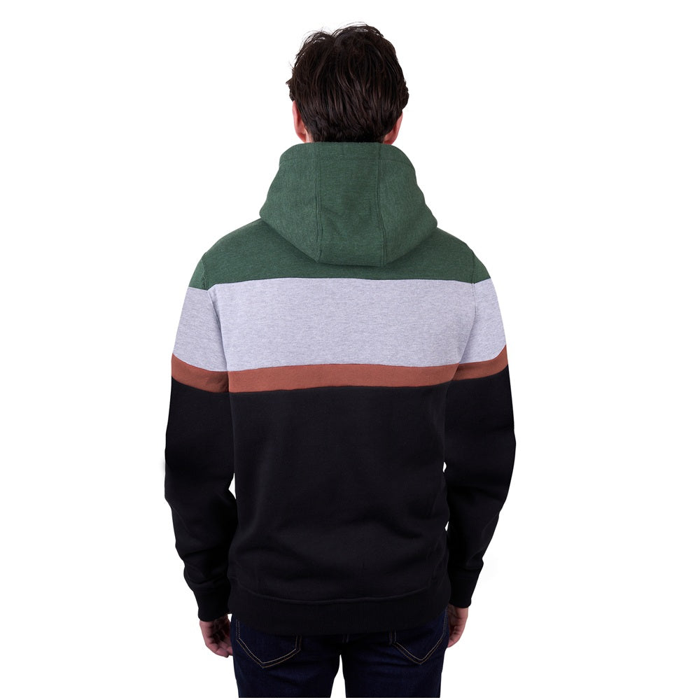 Pure Western Mens Hoodie | Nick | Black / Green