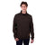 Pure Western Mens 1/4 Zip Pullover | Troy | Chocolate