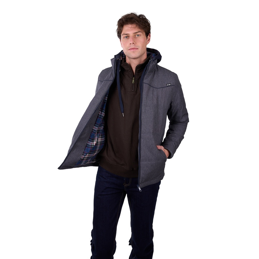 Pure Western Mens Jacket | Chad | Navy