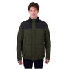 Pure Western Mens Jacket | Ralph | Green / Black