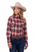 Pure Western Womens Shirt | Joyce | Rust