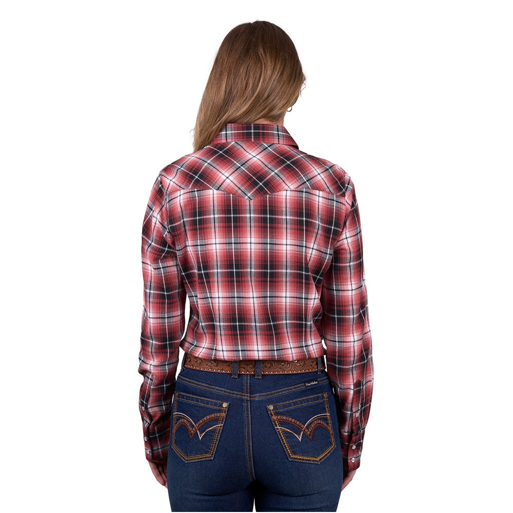 Pure Western Womens Shirt | Joyce | Rust