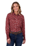 Pure Western Womens Shirt | Tahnee | Rust