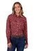 Pure Western Womens Shirt | Tahnee | Rust