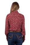 Pure Western Womens Shirt | Tahnee | Rust