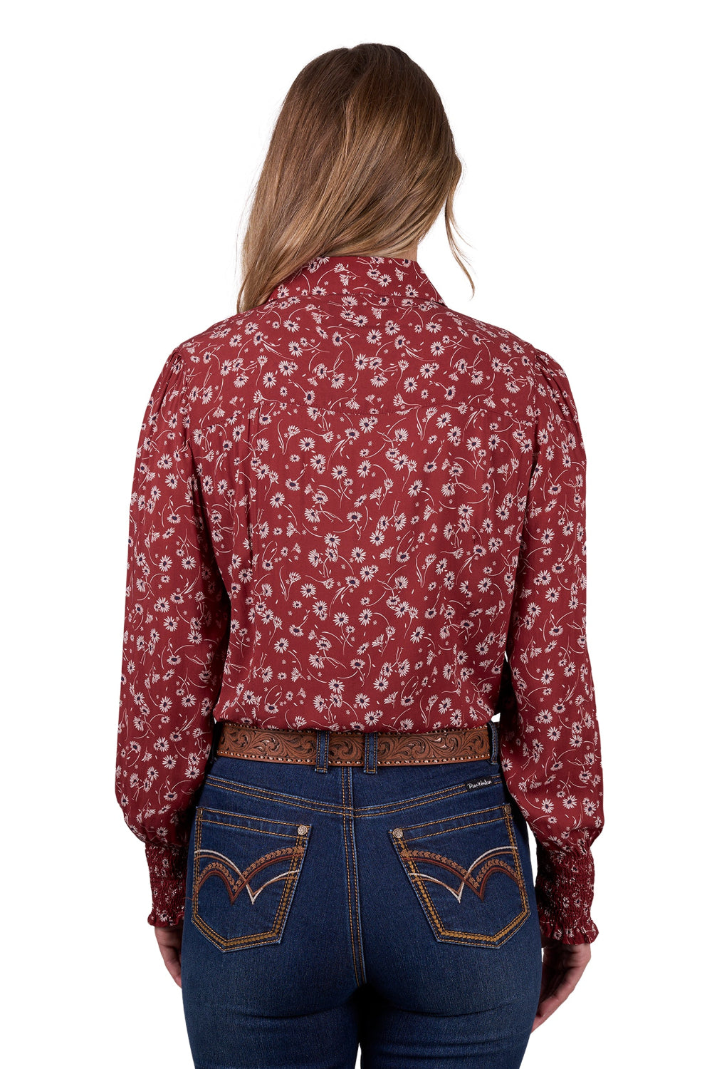Pure Western Womens Shirt | Tahnee | Rust