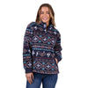 Pure Western Womens Pullover | Luna | 1/4 Zip Multi-coloured