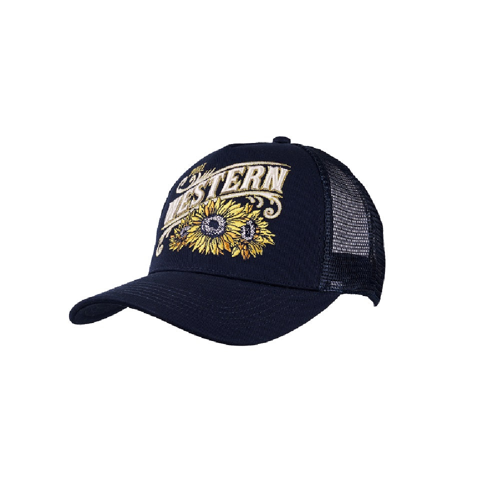 Pure Western Trucker Cap | Taylor | Navy