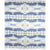 Pure Western Throw Rug | Jessa | Natural / Blue
