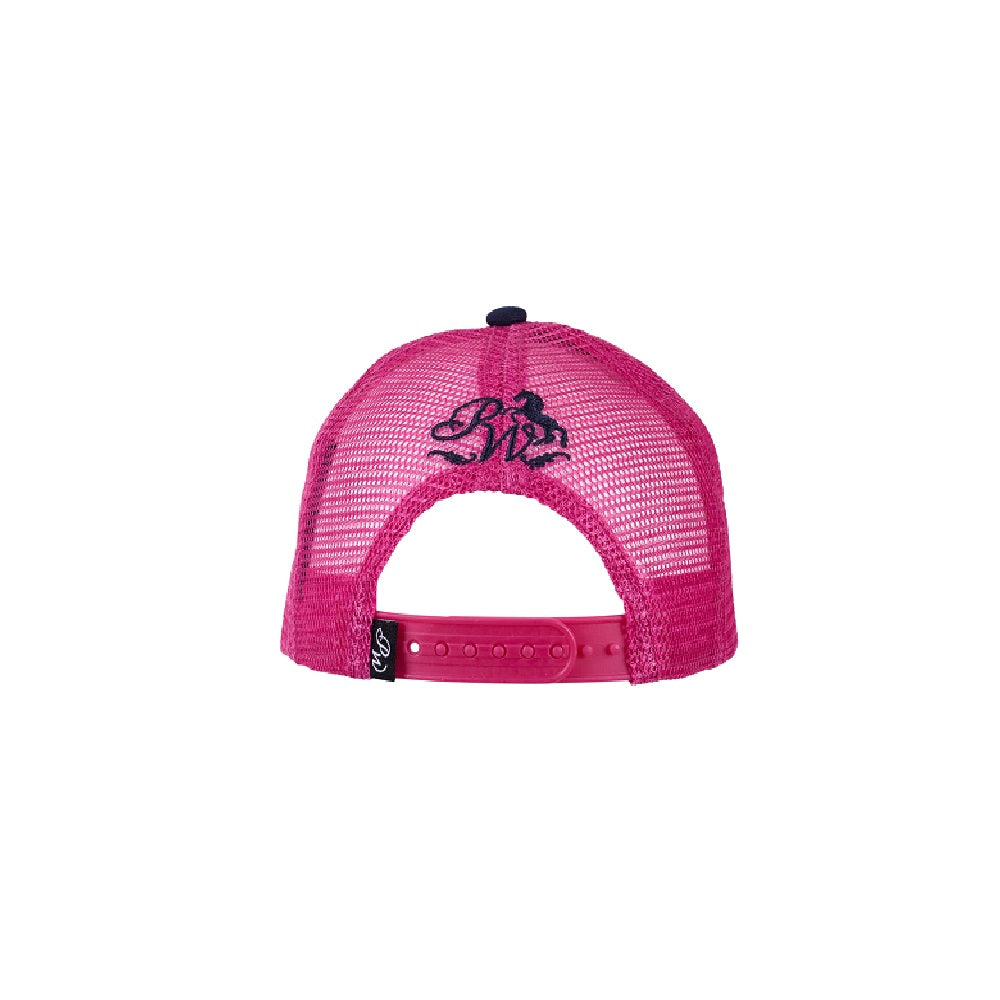 Pure Western Kids Trucker Cap | Kit | Navy / Pink