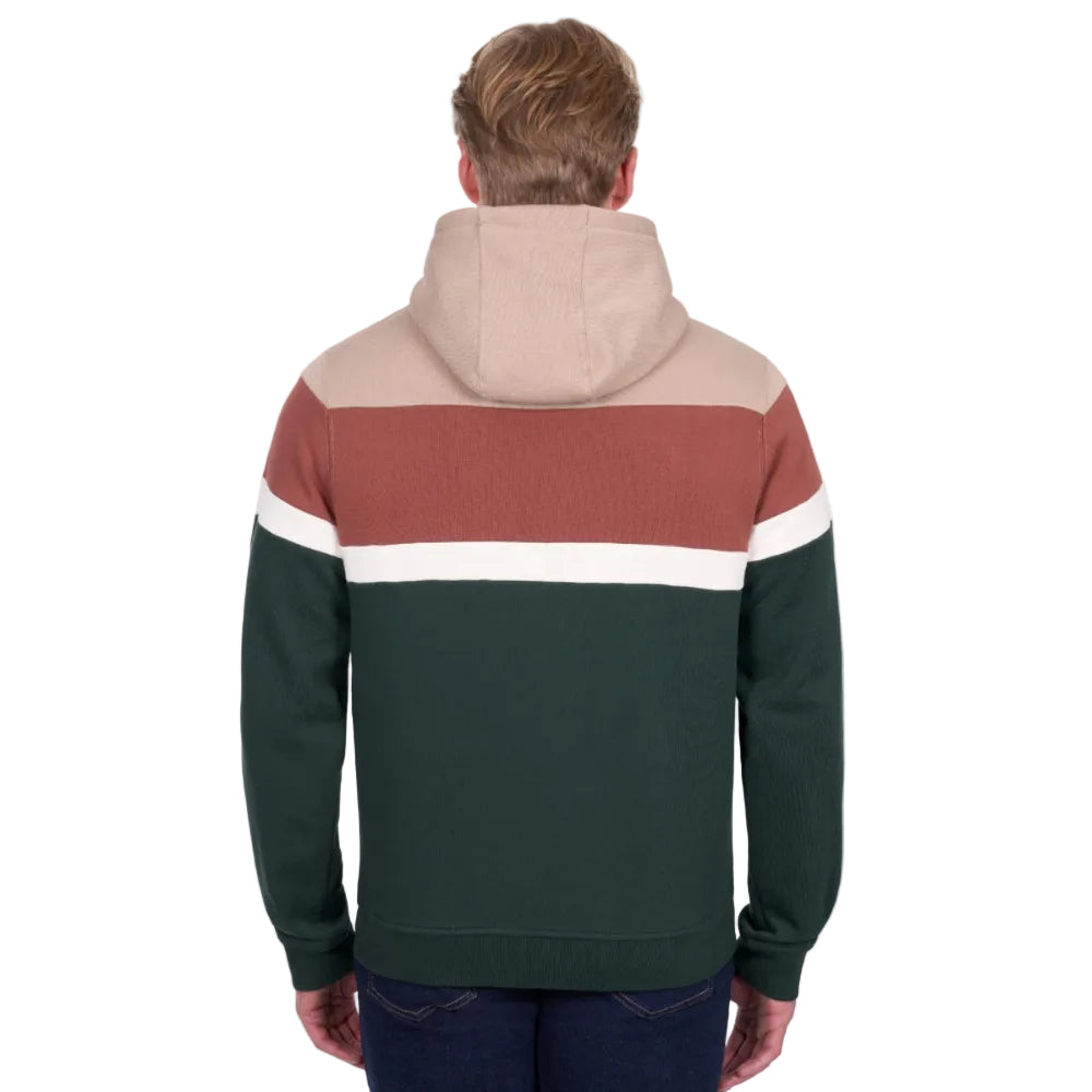 Pure Western Mens Hoodie | Harry | Green / Multi