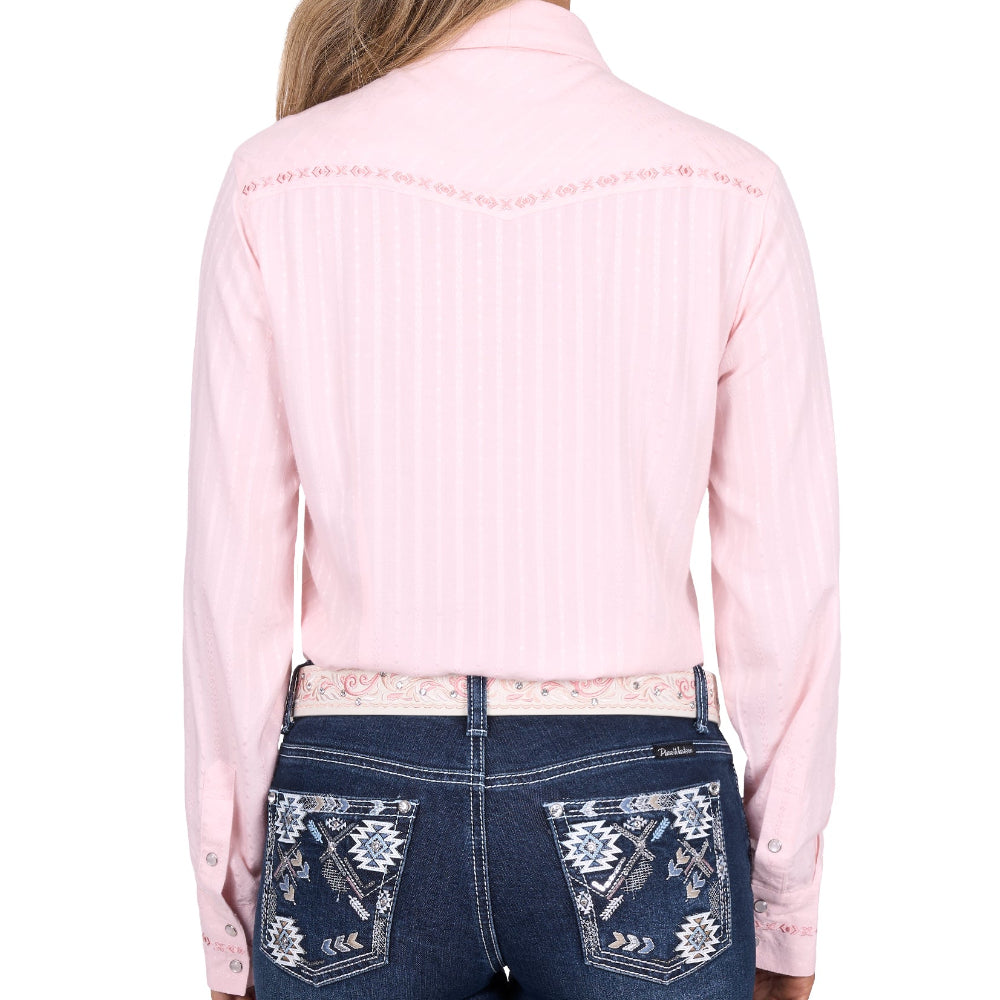 Pure Western Womens Shirt | Evelyn | Blush