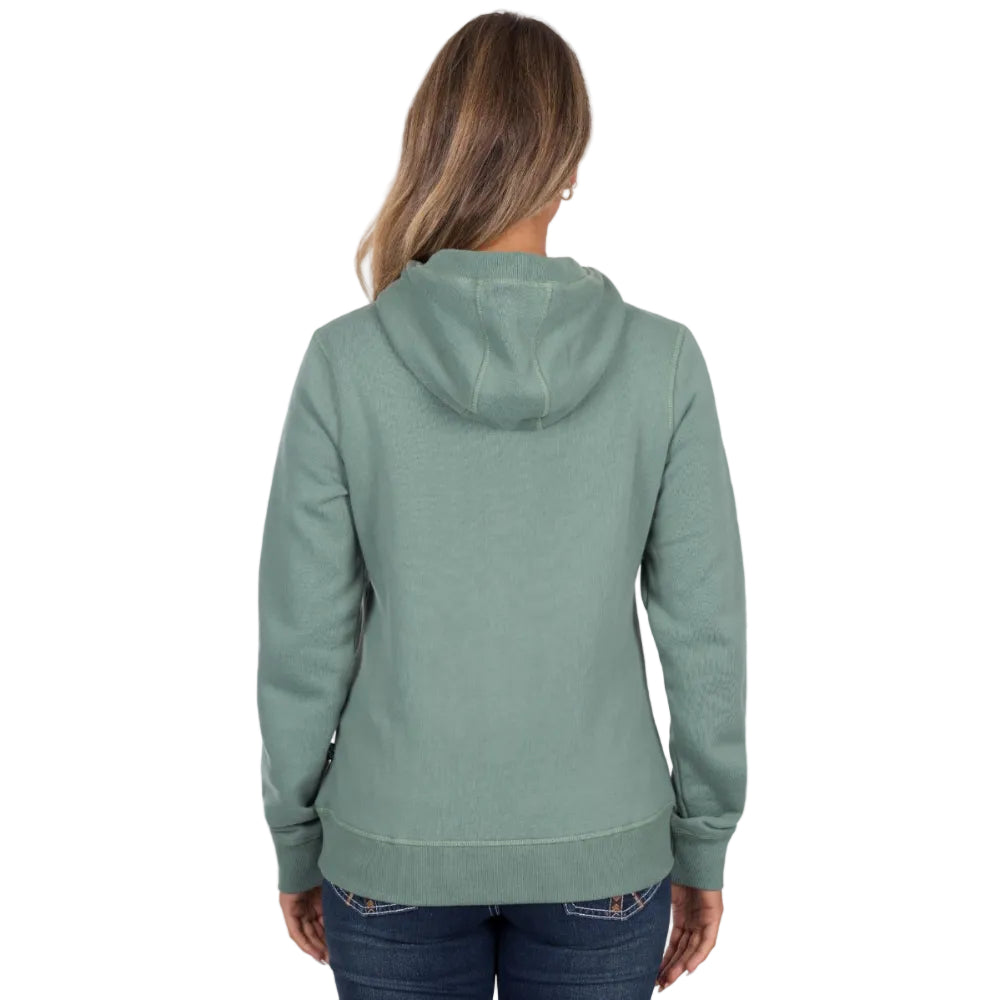 Pure Western Womens Hoodie | Libbie | Green