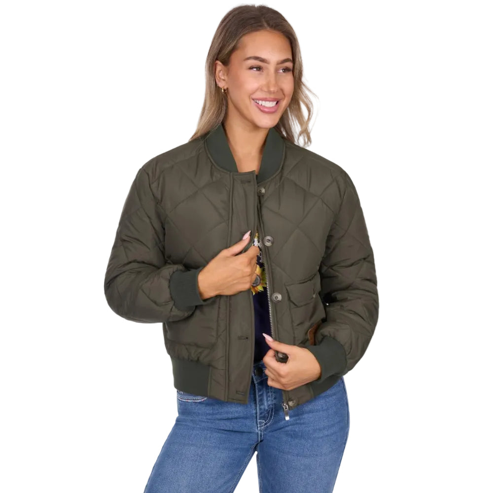 Pure Western Womens Jacket | Emelia | Green
