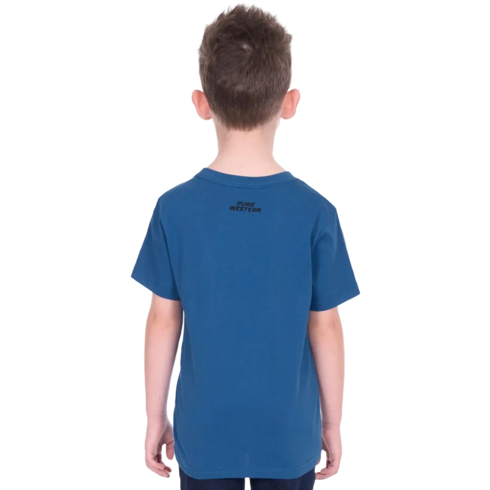 Pure Western Boys T-Shirt | Rodeo | Denim