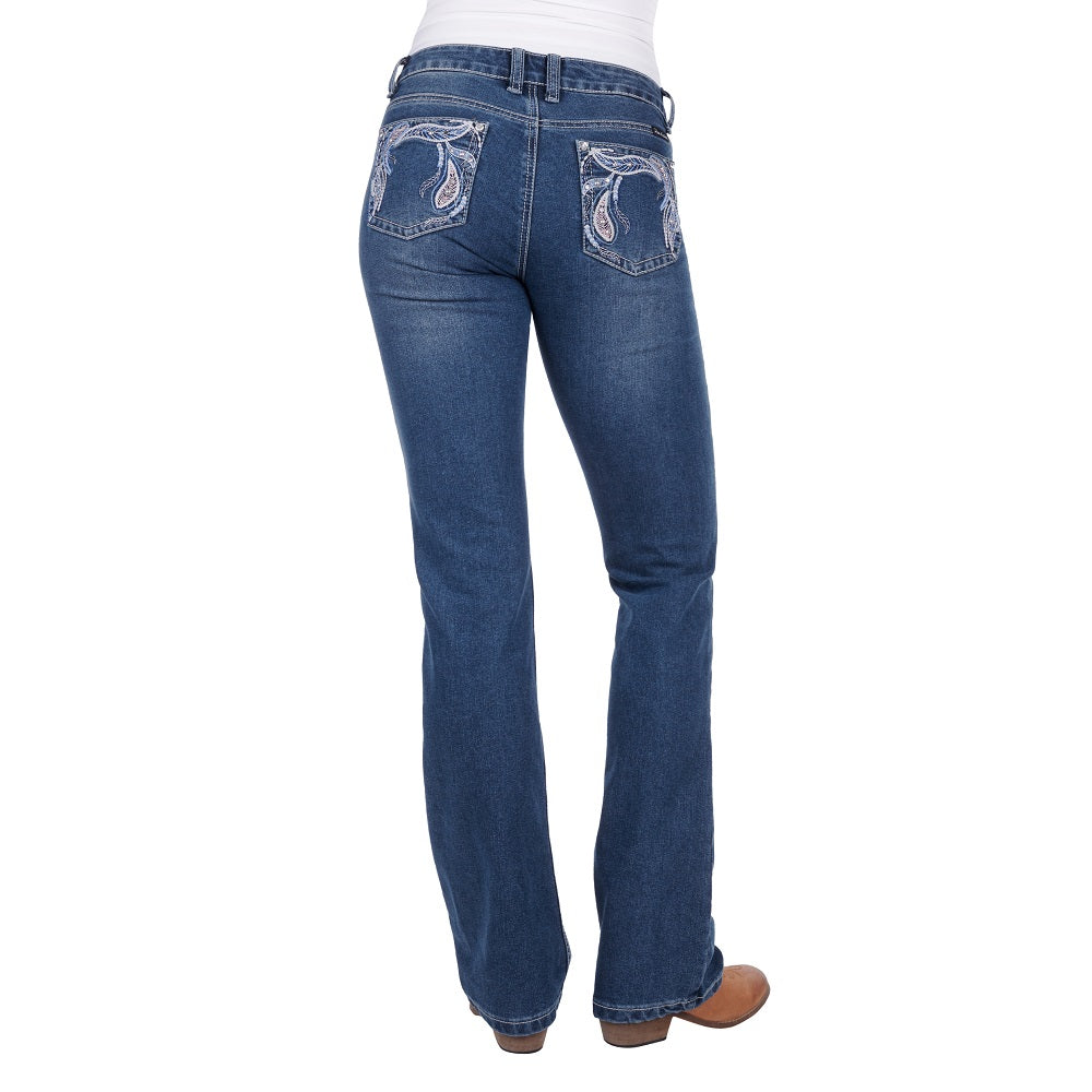 Pure Western Womens Jean | Elora | Bootcut | Twilight
