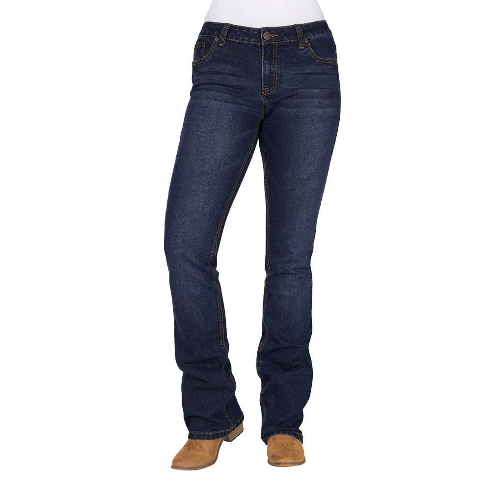 Pure Western Womens Jeans | Sam | Relaxed Rider 36 Leg
