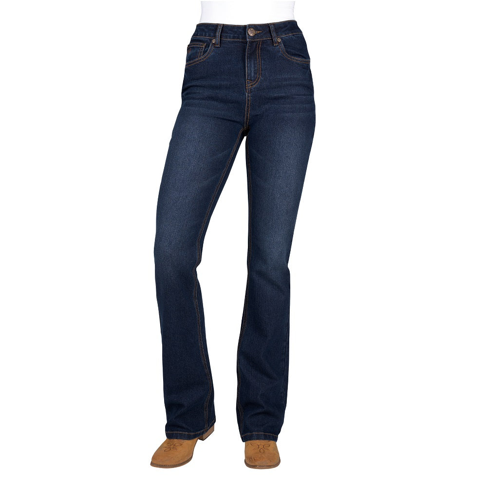 Pure Western Womens Jeans | Sam | Hi Rise Boot Cut

