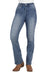 Pure Western Womens Jeans | Amy | High Rise| Retro Blue