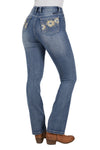 Pure Western Womens Jeans | Amy | High Rise| Retro Blue