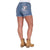 Pure Western Womens Shorts | Imogen | Retro Blue

