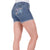 Pure Western Womens Short | Audrey | Faded Blue